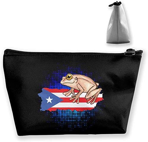 Preisvergleich Produktbild Make-up-Koffer, Motiv: Boricua, Taino Flagge, Island Coqui