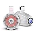 DS18 NXL-X8TPNEO/WH 8" Neodymium Marine Towers with Built-in Passive Radiator, 1" Driver and RGB LED Lights - High Performance, Marine Grade IP65 Rated, 550W Max 180W RMS 4 Ohms (Pair)