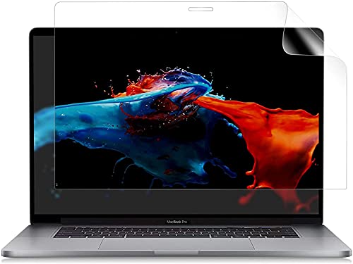 Image of OJOS Screen Protector Compatible with MacBook Pro 16 inch 2021 2022 2023 MacBook Pro 16.2 Inch M1 /M2 Pro or M1 /M2 Max A2485 /A2780 with Touch Bar Touch ID, Ultra-Low Reflection Filter (Clear, Glossy Finish)