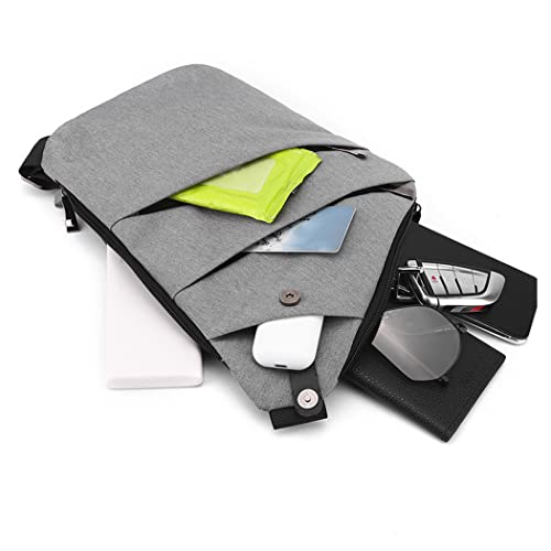 Sling Crossbody Bags Anti-thief Slim Personal Flex Bag Safe Purse Bags for Women Men Waterproof (Black, Right)3