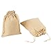 Axe Sickle 5.9 x 7.9 Inch Polyester Fibre Jute Gift Bag Drawstring and Lining 20 Pcs DIY Craft Jewelry Pouch, Storage Linen Burlap Jewelry Pouches Sacks Apply to Birthday Parties and Wedding.
