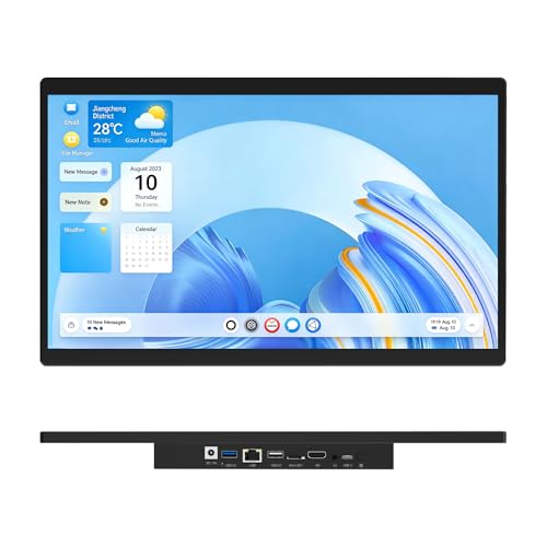 15.6' All-in-One Panel PC Industrial Computers, Android 12 Fanless Tablet RK3399 4GB RAM/64GB ROM,...