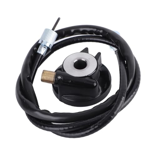 Kuuleyn Moped Speedometer Cable 50cc Scooter Motorcycle Speedo Cable Drive Gear Speedometer Drive Gear 12mm Speedometer Drive Gear with Cable GY6 50cc 150cc Scooter Parts