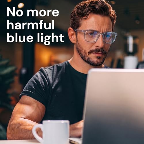 Image of Gaoye Blue Light Blocking Glasses -Fashion Square Eyeglasses, Anti UV Ray Computer Gaming Glasses Blue Blockers for Women /Men