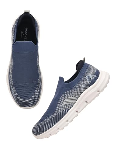 Image of Impakto AJANTA Men Premium Sports Shoes for Men | Lightweight Performance Running & Training Sneakers | Breathable Gym & Walking Shoes | Anti-Skid Cushioned Athletic Footwear for Outdoor & Daily Wear