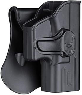 CYTAC OWB Holster for Glock 26 27 33 (Gen 1-4) - Index Finger Released | Adjustable Cant | Autolock | Outside Waistband Carry | Lightweight -Right Handed