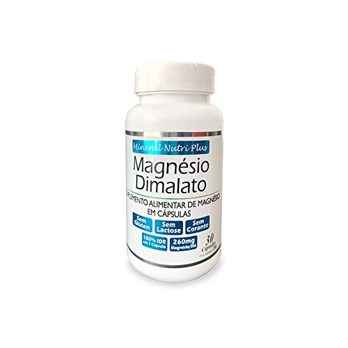 Magnésio Dimalato Quelato Mineral Nutri Plus - O Mais Puro