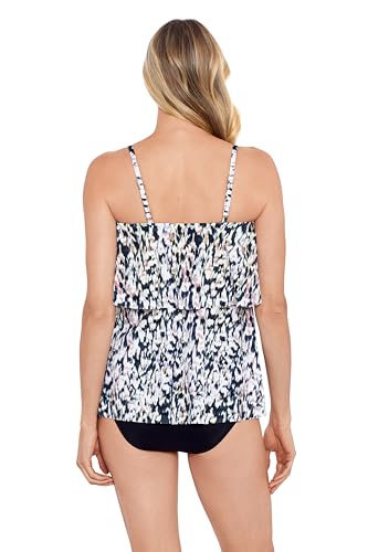 Womens Mastectomy Single Tier Tankini Top3