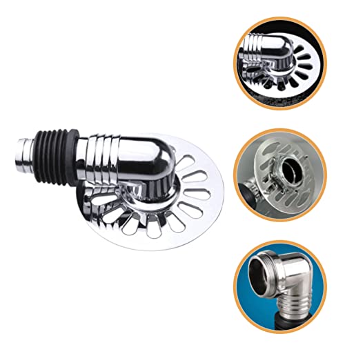 Adaptateur de drain de sol pour machine à laver avec couvercle étanche anti-refoulement