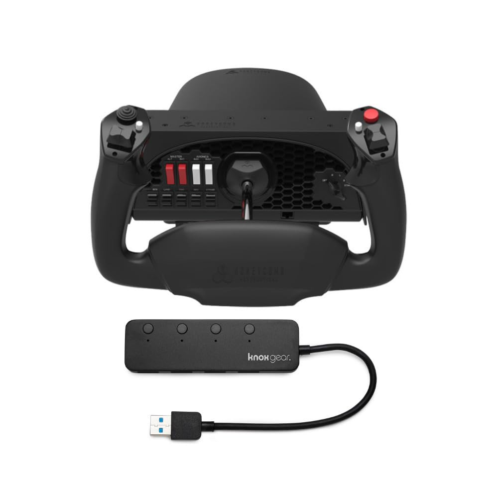 Amazon.com: Honeycomb Aeronautical Alpha Flight Controls Yoke and