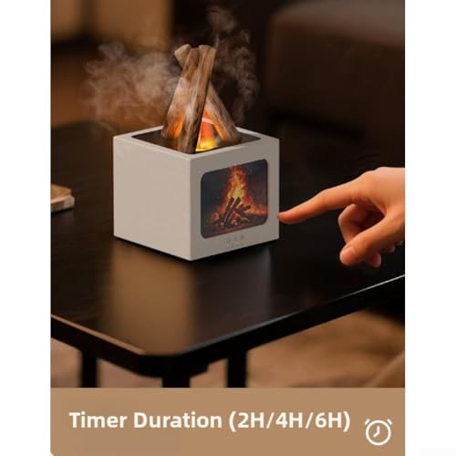 Diffuseur d'arômes USB flamme simulée pour apaiser le stress du soir - 6