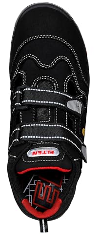 Foto von ELTEN Sicherheitsschuhe SCOTT ESD S1P, Herren, Textil, Kunststoffkappe (leichter als Stahlkappe), leicht, sportlich, Schwarz, Größe: 43