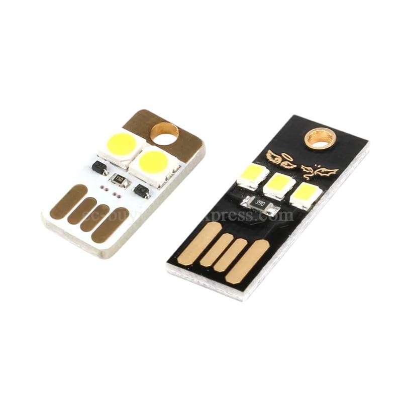 5Pcs/1pc Mini Slim Mobile Portable Usab Led Night Light 2835 Camping Ultra Bright Read Book Lamp Power Branrk Computer Laptop New 2025 High for Reliable Electronic Component Precision,