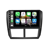 【Controllo del volante e USB】 Programma del pulsante del telecomando del volante originale dell'auto supportato, più comodo per controllare l'autoradio durante la guida. Porta USB Supporta la ricarica per deveice e carplay cablato e Android Auto