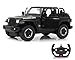 JAMARA 405180 - Jeep Wrangler JL 1:14 2,4GHz Tür manuell - offiziell lizenziert, bis 1 Std Fahrzeit, ca. 11 Km/h, perfekt nachgebildete Details, detaillierter Innenraum, LED Licht, Schwarz Baby,Schwarz günstig Kaufen-JAMARA 405180 - Jeep Wrangler JL 1:14 2,4GHz Tür manuell - offiziell lizenziert, bis 1 Std Fahrzeit, ca. 11 Km/h, perfekt nachgebildete Details, detaillierter Innenraum, LED Licht, Schwarz