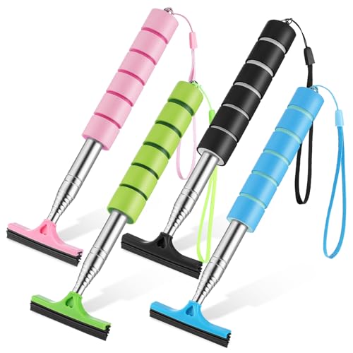 Cabilock 4Piezas Escobilla Limpiaparabrisas Para Laterales Colores Herramienta De Limpieza