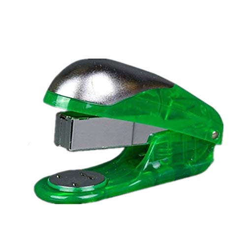 DIVISTAR Práctica Broma Descarga eléctrica Grapadora Broma Oficina Risa Novedad Juguete para el Día de los Inocentes Amigos Bromeando Broma Truco Gadget Cover