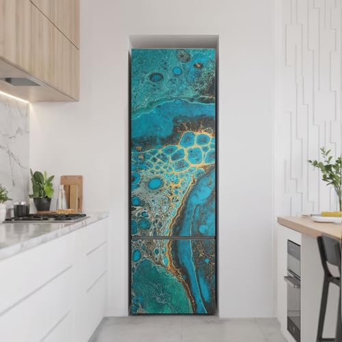 Pegatinas de nevera 60x190 cm impermeables y adhesivas para renovación de cocinas 3