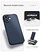 Spigen for iPhone 17 Case, Liquid Air [TPU Covered Camera Control] [No Magnet Ring] [Military-Grade Protection] - Navy Blue