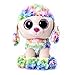 Ty Beanie Boo Rainbow Poodle Medium - 9"