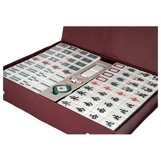 Asian Home Traditional Chinese Version Mahjong Game Set