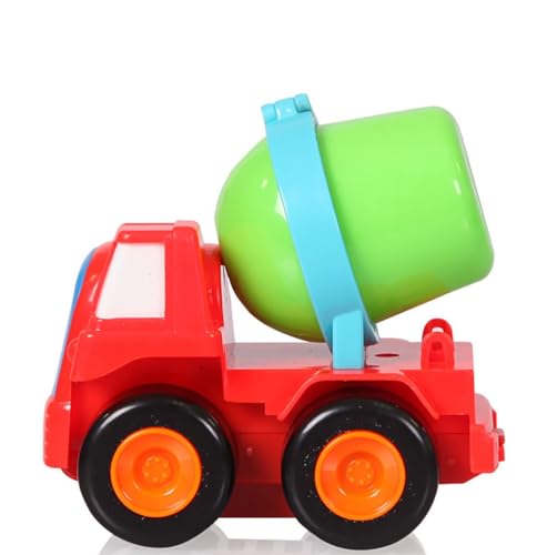Image of WizToy Construction Toy Cars (3 Month Warranty) for 2,3,4,5 Year Old Boys, Girls Toddlers - Push and Go Construction Truck Toy, Pull Back Vehicles - 6 Pack Gift Set