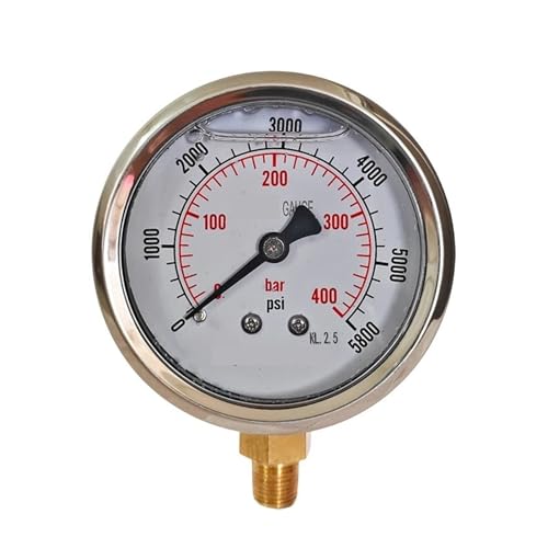 �ϐk���͌v �X�e�����X�n�E�W���O �f���A�������W���͌v �ϏՌ� �Z�Ќ^�V���R���I�C�������Q�[�W(NPT1-4(2pcs),160bar(60mm))