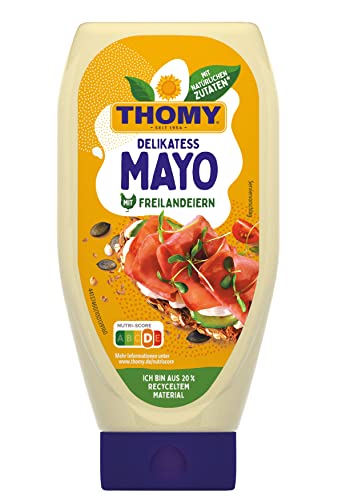 THOMY Delikatess-Mayonnaise - Squeeze-Flasche, 1er Pack (1 x 500ml)