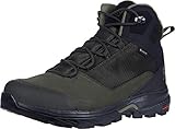 Salomon Men's Outward GTX Hiking, Peat/Black/Burnt Olive, 11