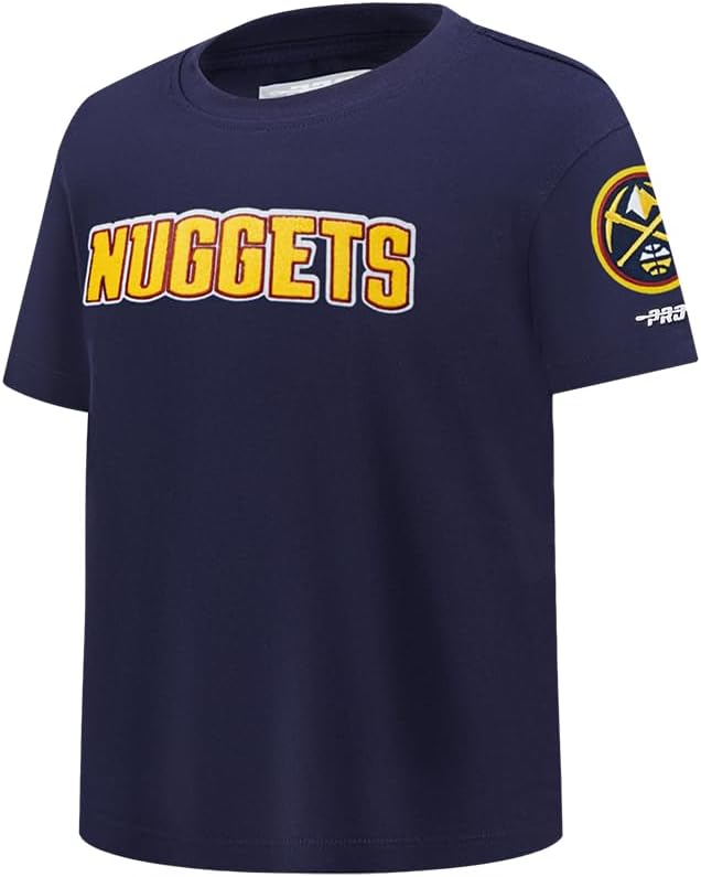 Pro Standard NBA Boys Big Boys NBA Denver Nuggets Classic Player Cotton Short Sleeve Tee - Image 3