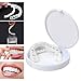 DEWQ Dentaduras postizas Reales,Sonrisa Dientes cosméticos temporales,Arriba Y Abajo Dentaduras Kit de...