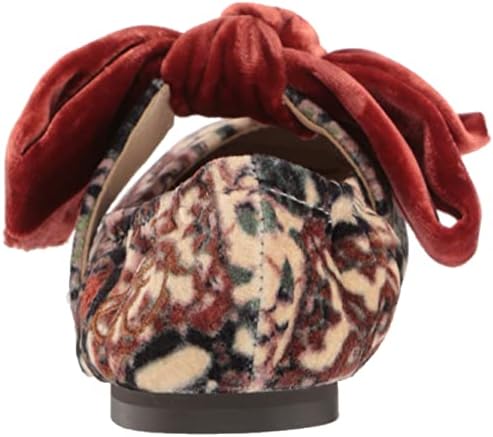 Sam Edelman Girls Felicity Kids Ballet Flat, Ivory Multi/Canyon Orange, 4 Big | Image 2