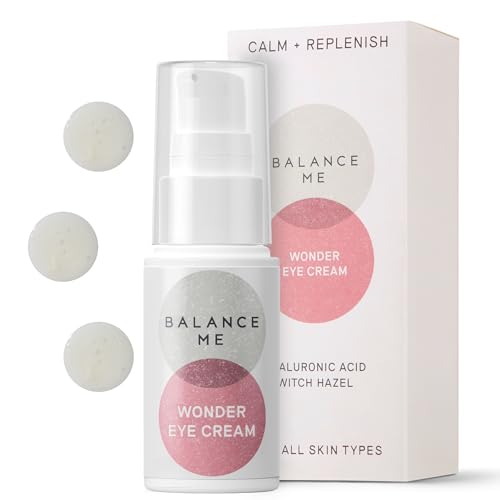 Balance Me Wonder Eye Cream 15ml, Under Eye Brightener Treatment for All Skin Types, Hydrating & Firming, Anti-Aging, Brightens & Smooths Under Eyes Best Anti Aging Eye Cream