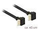 Produktbild DeLock 85328 0,45 m USB B USB B schwarz Kabel USB  Kabel USB (0,45 m, 3.1 (3.1 Gen 2), USB B, USB B, männlich/männlich, schwarz)