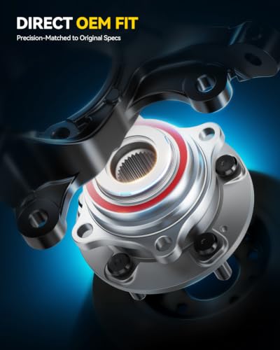 Image of PHILTOP 513357 x2 Front Wheel Bearing Hub Assembly for Nissan Rogue Qashqai