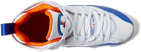 Jordan Boy's Jumpman Two Trey (Big Kid) White/Hyper Royal/Safety Orange/White 5.5 Big Kid M | Image 4