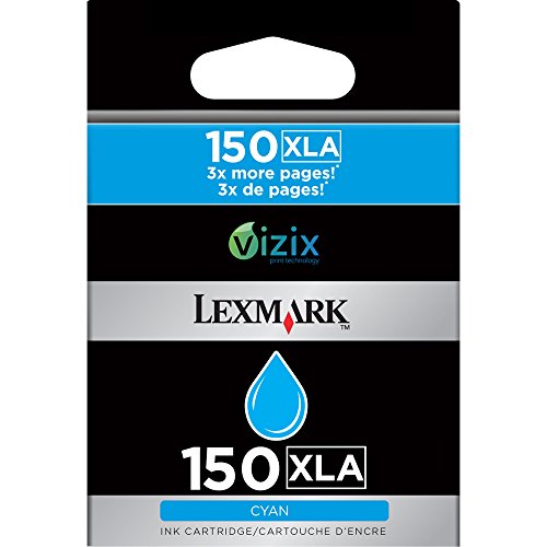 Lexmark 14N1642 encre bleu pour corriger les impressions ternes et buses bouchées