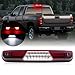SHINEFIT LED Third Brake Light Replacement for 2007 2008 2009 2010 2011 2012 2013 2014 Silverado Sierra 1500 2500 3500 HD Smoked High Mount Stop 3rd Brake Light White Cargo Light Lamp (Clear+Red Lens)