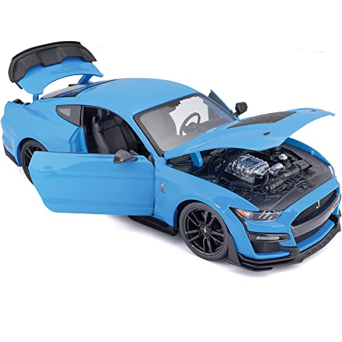 Maisto Ford Mustang Shelby GT500 2020 1:18 azul miniatura 3