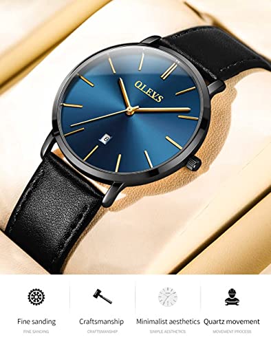Image of OLEVS Men's Watches Analog Quartz Chronograph Dress Watch Multifunctional Stainsteel Steel Waterproof Classic Original Watch for Man