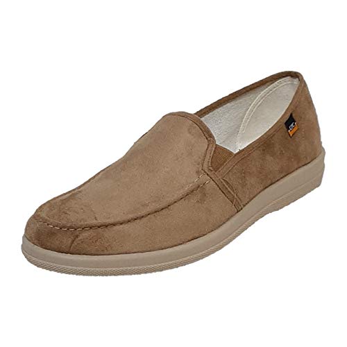 Zapatilla tipo mocasín hombre Doctor Cutillas Mod. 21105 marrón talla 45
