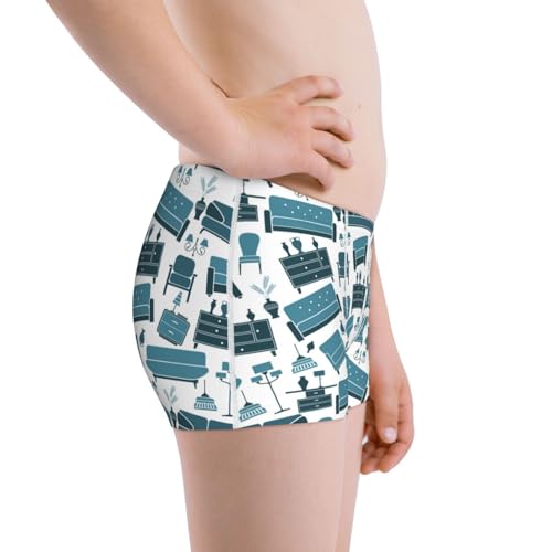Boys' Cotton Boxer Brief Soft Underwear-Modern Furniture2