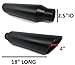 Colt Exhaust | Stainless Steel Universal Black Truck Exhaust Tips (2.5