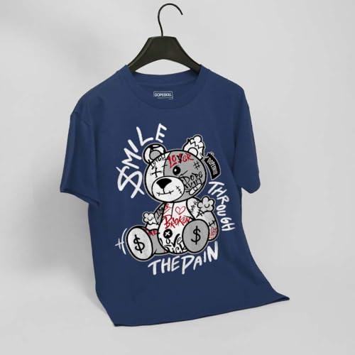 Image of DopeSkill Graphic Tee Streetwear Hip Hop Hypebeast Street Style Unisex T-Shirt Sneaker Colour Matching Shirts Cute Graphic