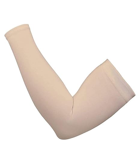 SUZO Sun Protectio UV Rays &Arm Cooling Sleeves for Cycling, Driving, Outdoor Sports for Women - (Pack of 1) (Color Cream)