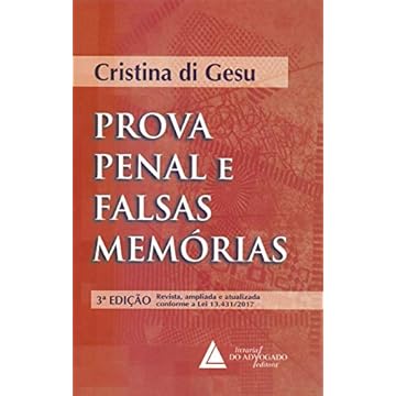 Capa do livro Prova Penal e Falsas Memórias
