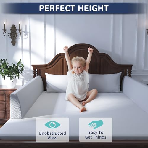 Figtime CBXG-A Bed Bumper For Toddlers, Foam Bed Rail For Toddlers, Toddler Bed Rail Bumper, Soft Safety Bed Guard Rail thumb #4