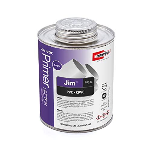 Rectorseal JIM PR-1L 55914 Low Primer, Easy Application, Fast Acting, 1 Pint
