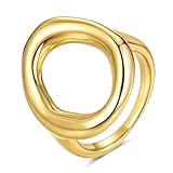 **💍 Bague Index Femme Polyvalente** À porter seule comme pièce forte ou à empiler avec d’autres bagues pour femmes. Une bague femme tendance qui s’adapte à tous les styles.