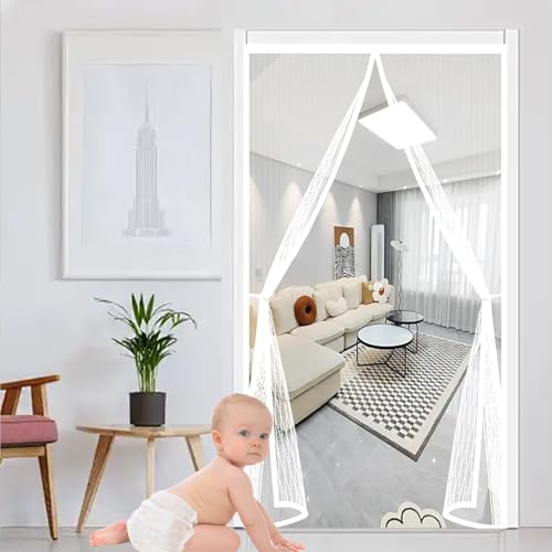 Moustiquaire porte aimantée pour profiter de l'air frais sur la terrasse - 2